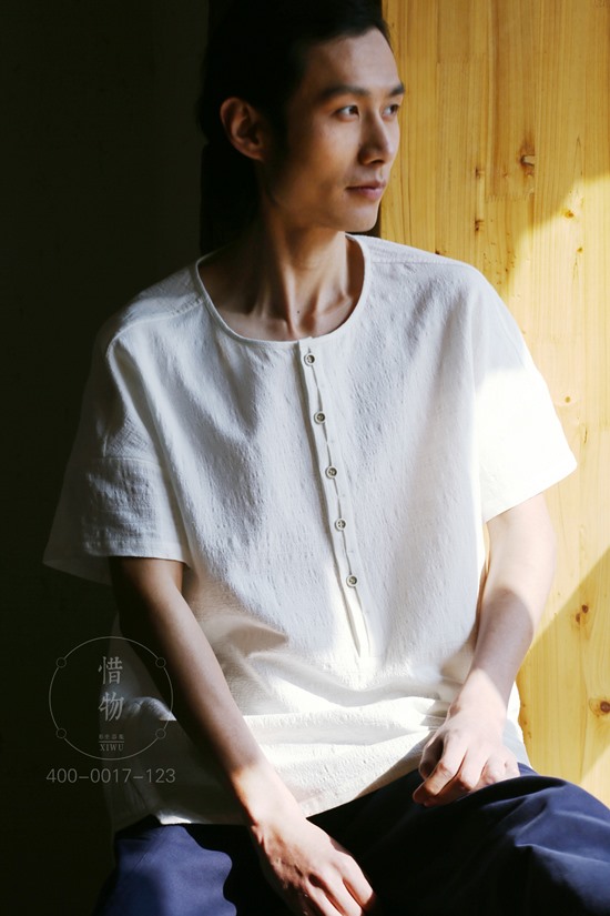 惜物茶服系列棉麻服装价格