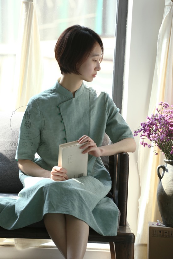 棉麻茶服女装　棉麻茶服批发