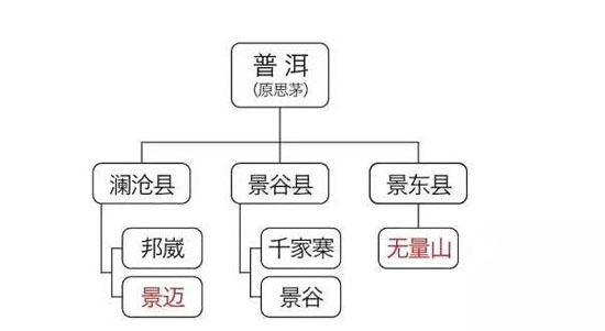 普洱茶区茶山